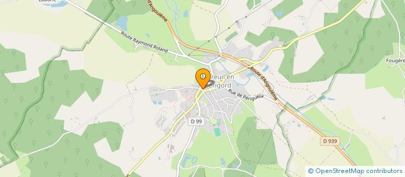 localisation de l'entreprise MADAME BERNADETTE VANDENDRIESSCHE  MAREUIL EN PERIGORD