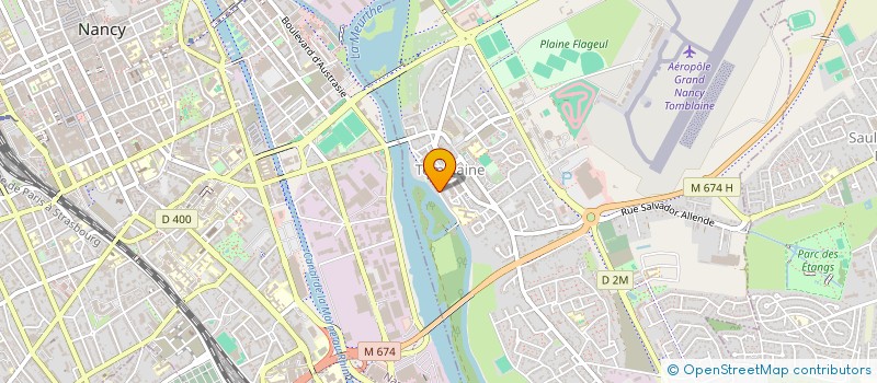 localisation de l'entreprise MADAME BERNADETTE VANDERPLAETSE  TOMBLAINE