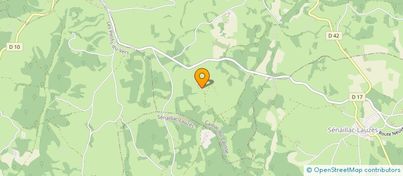 localisation de l'entreprise MADAME BERNADETTE VAQUIE  CANIAC-DU-CAUSSE