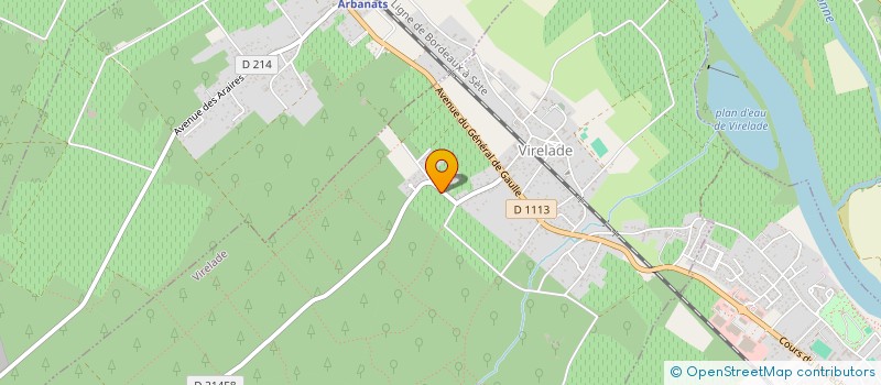 localisation de l'entreprise MADAME BERNADETTE VIALA  GUILLOS