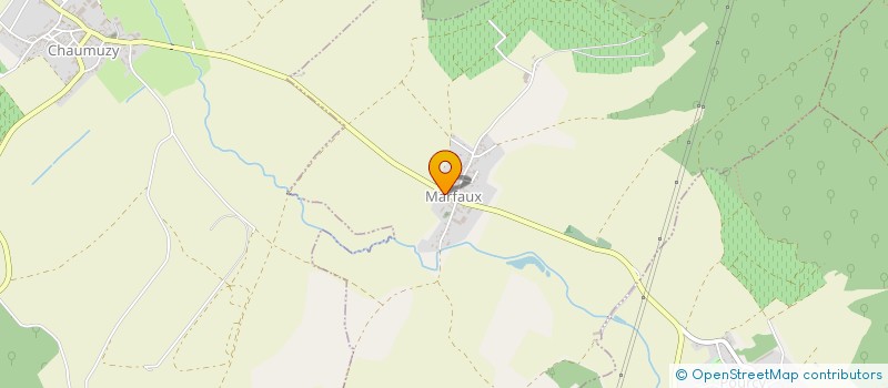 localisation de l'entreprise MADAME BERNADETTE VINCENT  MARFAUX