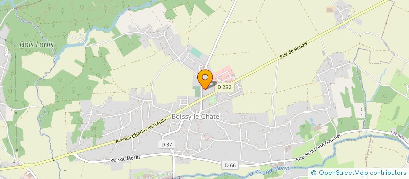 localisation de l'entreprise MADAME BERNADETTE WETZEL  BOISSY-LE-CHATEL