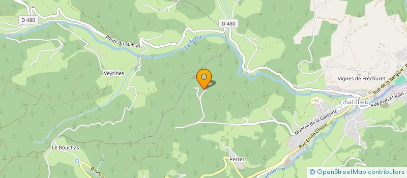 localisation de l'entreprise MADAME BERNADINE DRENT  SAINT-SYMPHORIEN-DE-MAHUN