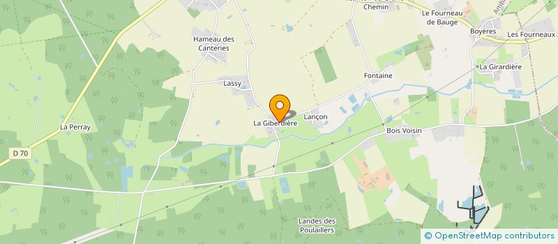 localisation de l'entreprise MADAME BERNICE CODJO-SODOKINE  AMBILLOU