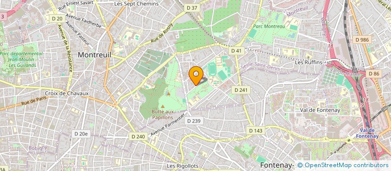localisation de l'entreprise MADAME BERTHE ALAILI à MONTREUIL