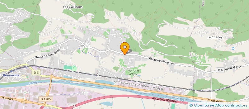 localisation de l'entreprise MADAME BERTHE CAILLER  AYSE