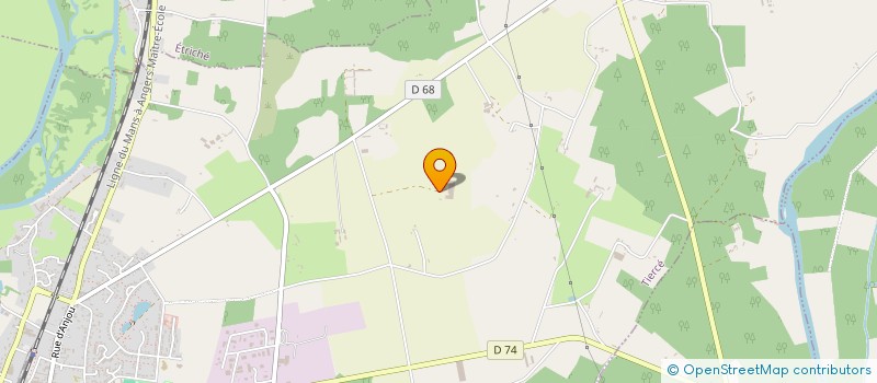 localisation de l'entreprise MADAME BERTHE COTTEVERTE à TIERCE