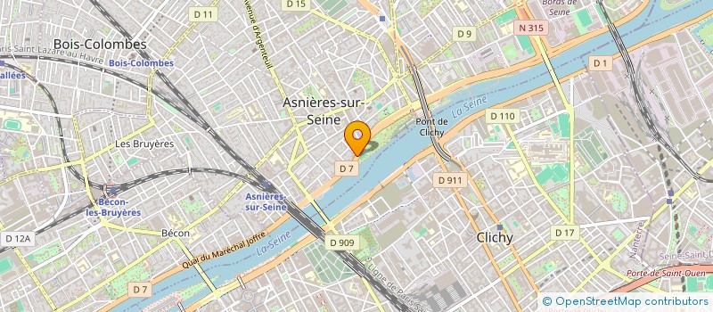 localisation de l'entreprise MADAME BERTHE DECALOGNE à ASNIERES-SUR-SEINE