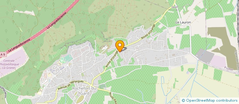 localisation de l'entreprise MADAME BERTHE GIACONE  ROCHEFORT-DU-GARD