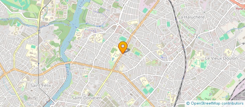localisation de l'entreprise MADAME BERTHE JAMET  NANTES