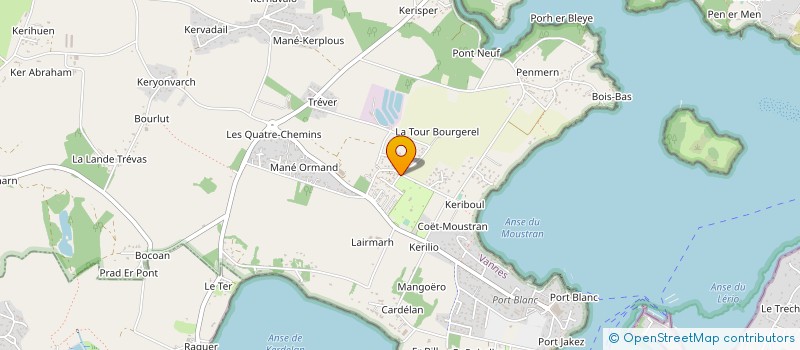 localisation de l'entreprise MADAME BERTHE LE BERRIGAUD à BADEN