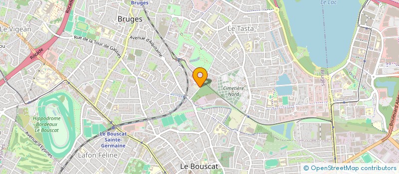 localisation de l'entreprise MADAME BERTHE MALLET  BRUGES