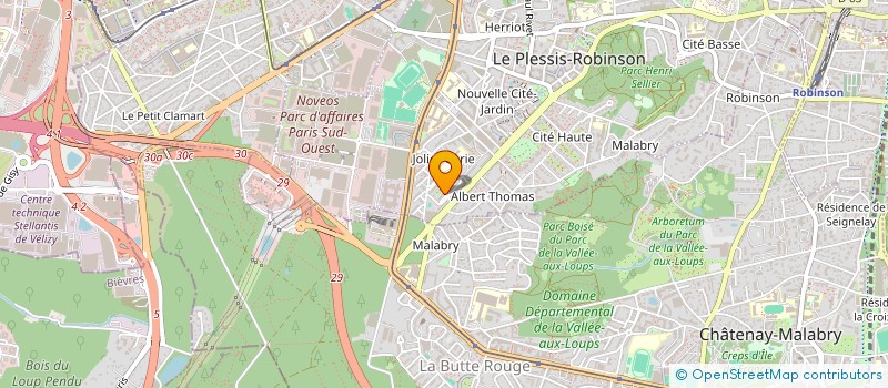 localisation de l'entreprise MADAME BERTHE MOUKORY à LE PLESSIS-ROBINSON