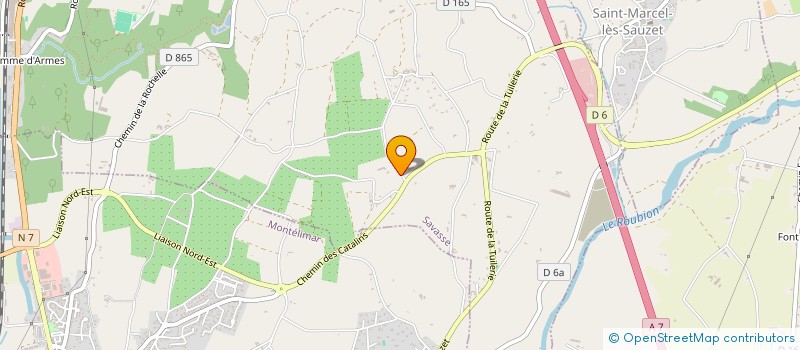 localisation de l'entreprise MADAME BERTHE MOULIN  SAVASSE