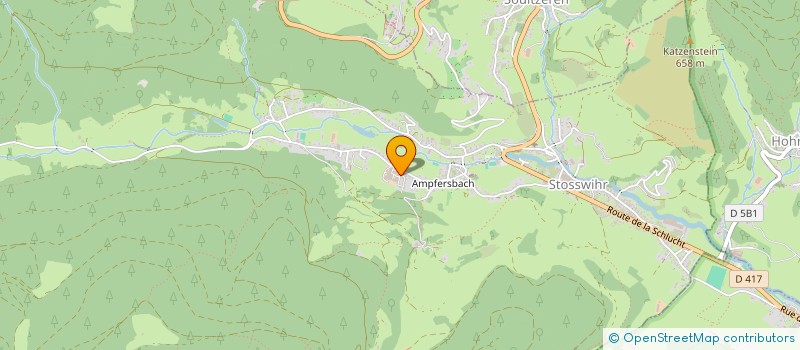 localisation de l'entreprise MADAME BERTHE OBERLE  STOSSWIHR