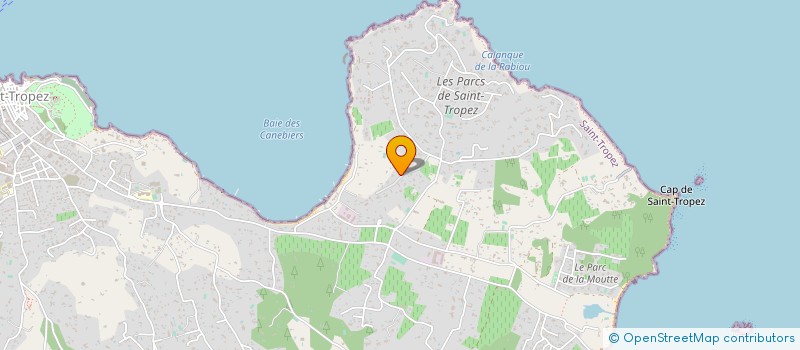 localisation de l'entreprise MADAME BERTHE PLANTIN à SAINT TROPEZ
