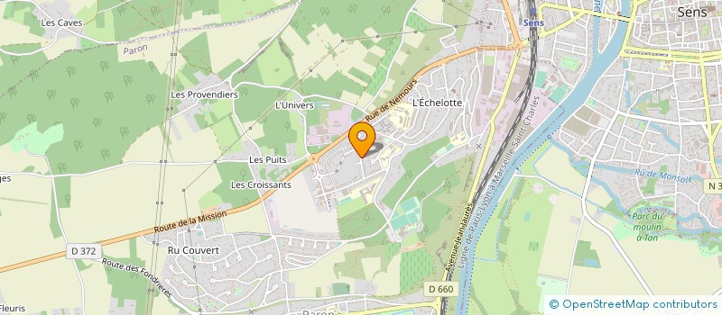 localisation de l'entreprise MADAME BERTHE WANKO  PARON