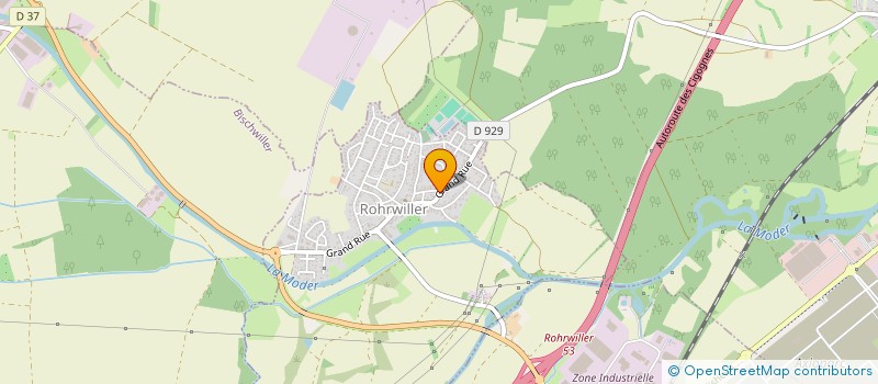 localisation de l'entreprise MADAME BERTHE WENGER  ROHRWILLER