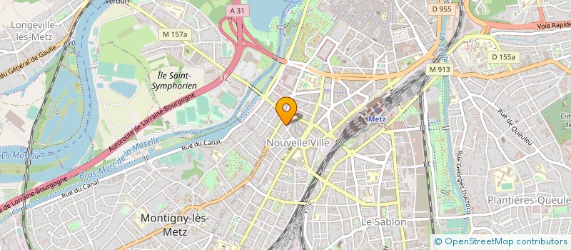 localisation de l'entreprise MADAME BERTHE ZAPP  METZ