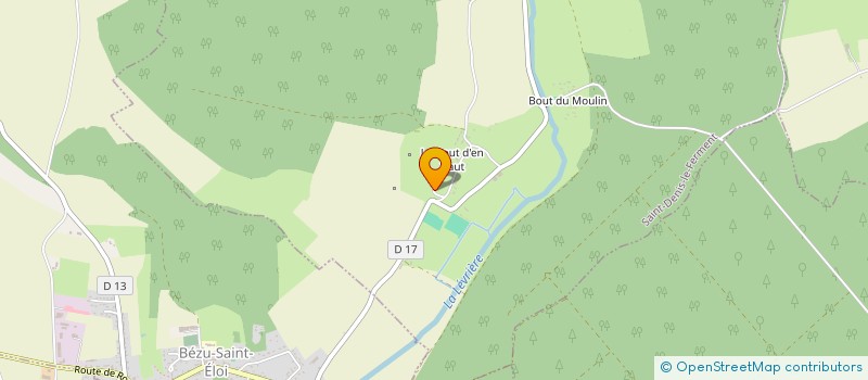 localisation de l'entreprise MADAME BERTHEAU BOUCHE  SAINT-DENIS-LE-FERMENT