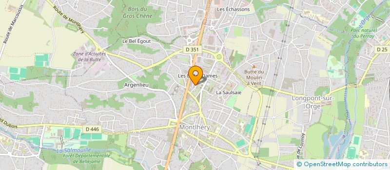localisation de l'entreprise MADAME BERTHIE ALICIA MBEYE PEMBE à MONTLHERY