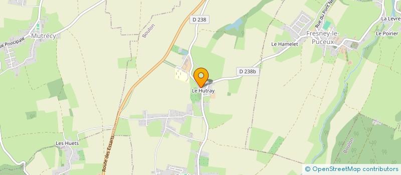 localisation de l'entreprise MADAME BERTHILLE LEBRET  BOULON