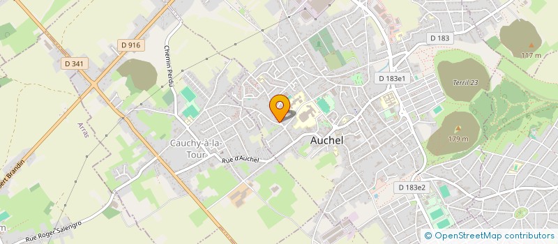 localisation de l'entreprise MADAME BERTILLA TAOURIT à AUCHEL