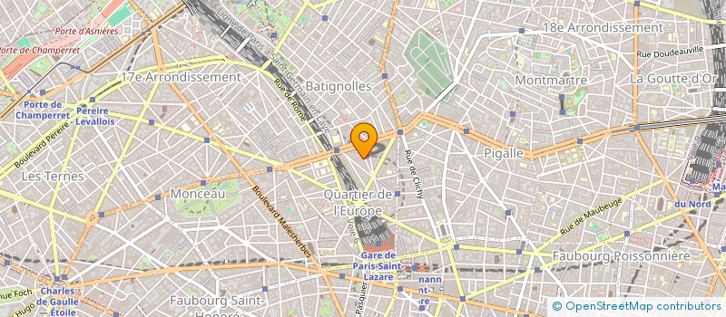 localisation de l'entreprise MADAME BERTILLE BAZOGE  PARIS