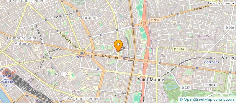 localisation de l'entreprise MADAME BERTILLE CANIVE  PARIS