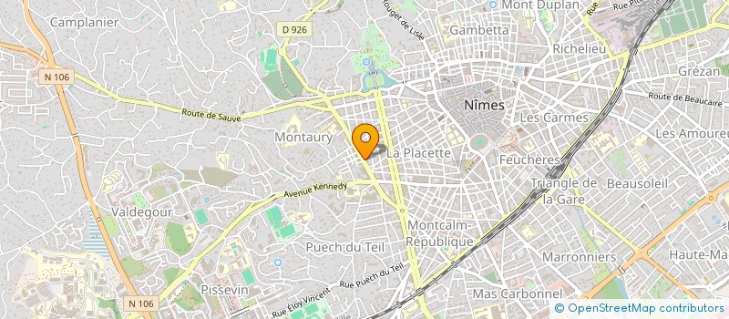 localisation de l'entreprise MADAME BERTILLE DE CABISSOLE à LEVALLOIS-PERRET