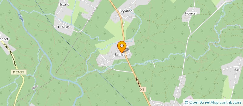 localisation de l'entreprise MADAME BERTILLE DUPIN  SALLES