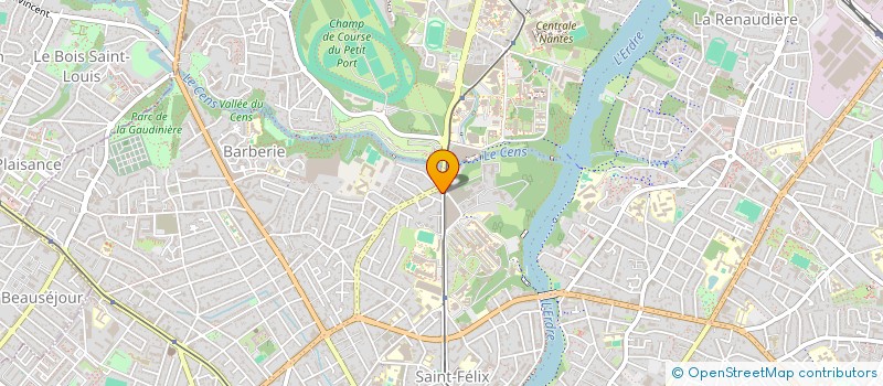 localisation de l'entreprise MADAME BERTILLE GUINFOLLLEAU à NANTES