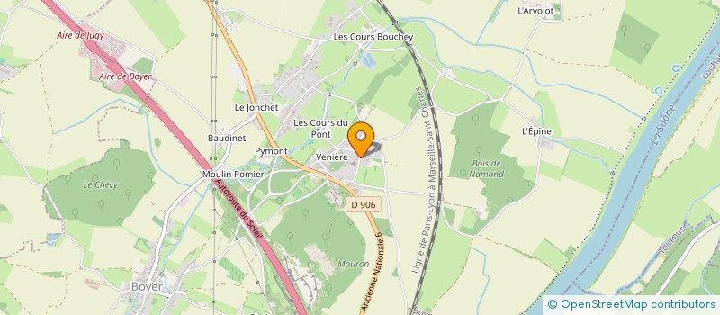 localisation de l'entreprise MADAME BERTILLE LENA  BOYER