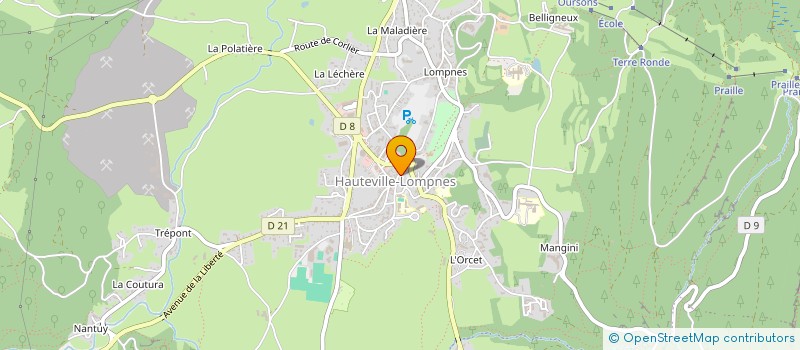 localisation de l'entreprise MADAME BERTILLE MAFFRE à PLATEAU D'HAUTEVILLE