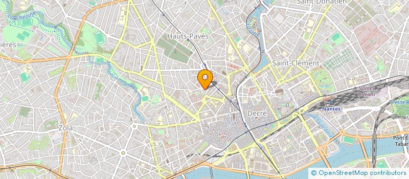 localisation de l'entreprise MADAME BERTILLE MENNESSON à NANTES
