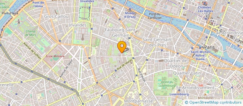 localisation de l'entreprise MADAME BERTILLE MERVEILLEUX DU VIGNAUX  PARIS