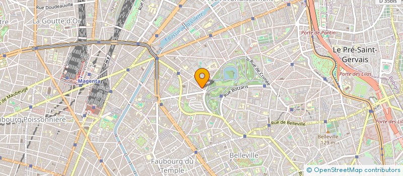 localisation de l'entreprise MADAME BERTILLE SARRAUSTE DE MENTHIERE  PARIS