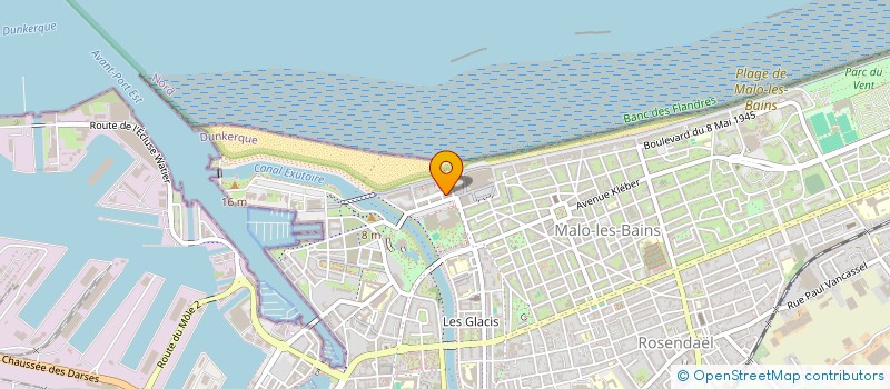 localisation de l'entreprise MADAME BERTINE DEVISSCHERE à DUNKERQUE