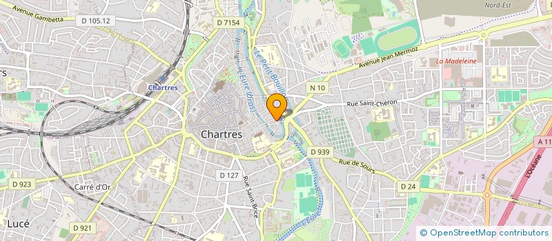localisation de l'entreprise MADAME BERTRAND BOUCHER à CHARTRES