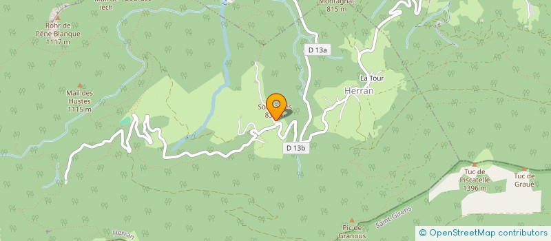 localisation de l'entreprise MADAME BERTRANDE CASTEX  HERRAN