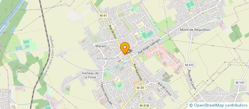 localisation de l'entreprise MADAME BERTRANDE MAILLE  ANNULLIN