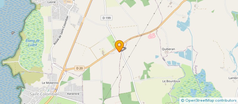 localisation de l'entreprise MADAME BERYL BERTRAND  SAINT-ARMEL