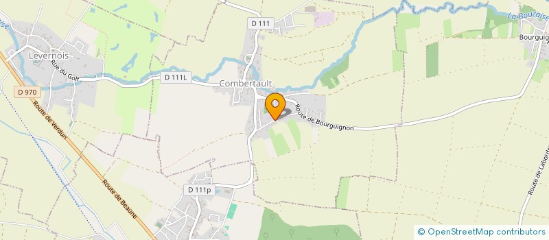 localisation de l'entreprise MADAME BERYL GUYARD  MARIGNY-LES-REULLEE