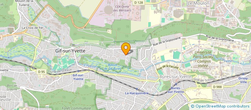 localisation de l'entreprise MADAME BERYL LASFARGUE à GIF-SUR-YVETTE