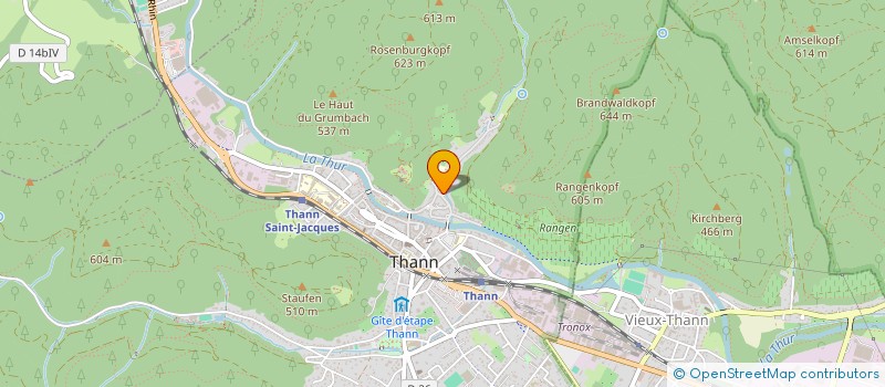 localisation de l'entreprise MADAME BESMA EL MRABTI  THANN