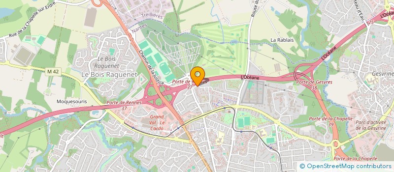 localisation de l'entreprise MADAME BESMA MAHDI à NANTES