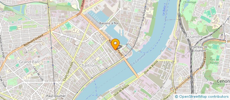 localisation de l'entreprise MADAME BETANIA ALVES DE ALMEIDA OLIVERA  BORDEAUX