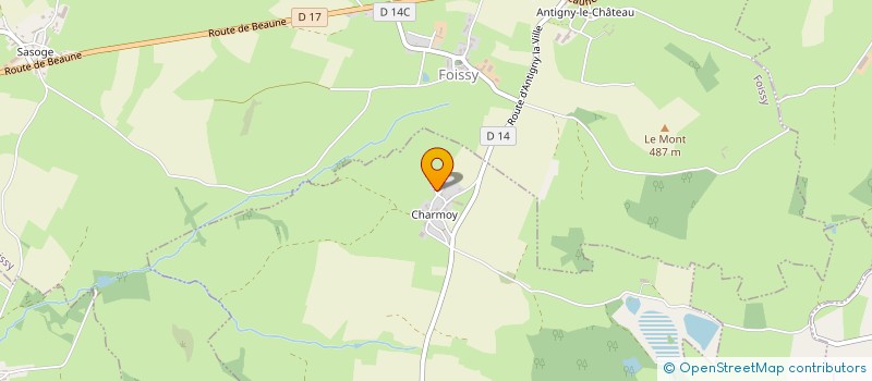 localisation de l'entreprise MADAME BETH ANN FRIEDEMANN à ANTIGNY-LA-VILLE