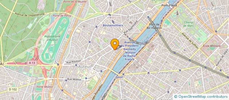 localisation de l'entreprise MADAME BETH EMMA DAWSON  PARIS