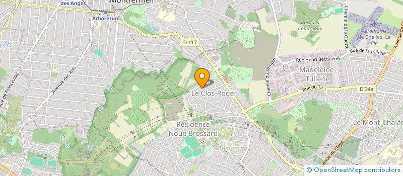 localisation de l'entreprise MADAME BETHAJ MEDDAS  CHELLES